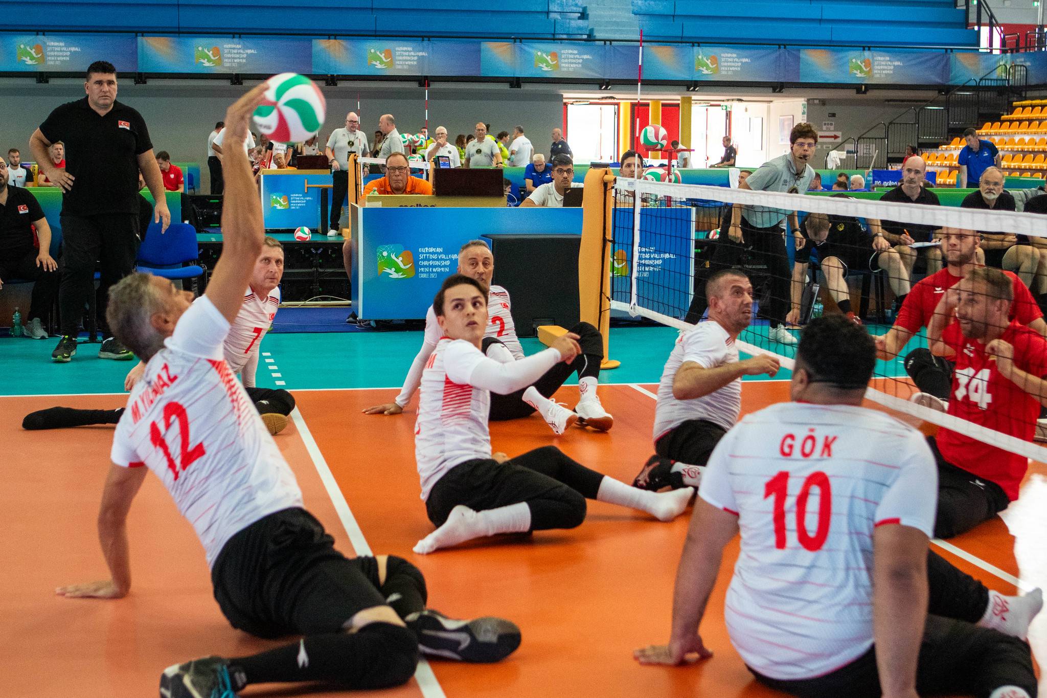 2023 Paravolley Europe (PVE) Avrupa Şampiyonası'nda Türkiye Milli Takımları İlk Maçlarını Oynadı