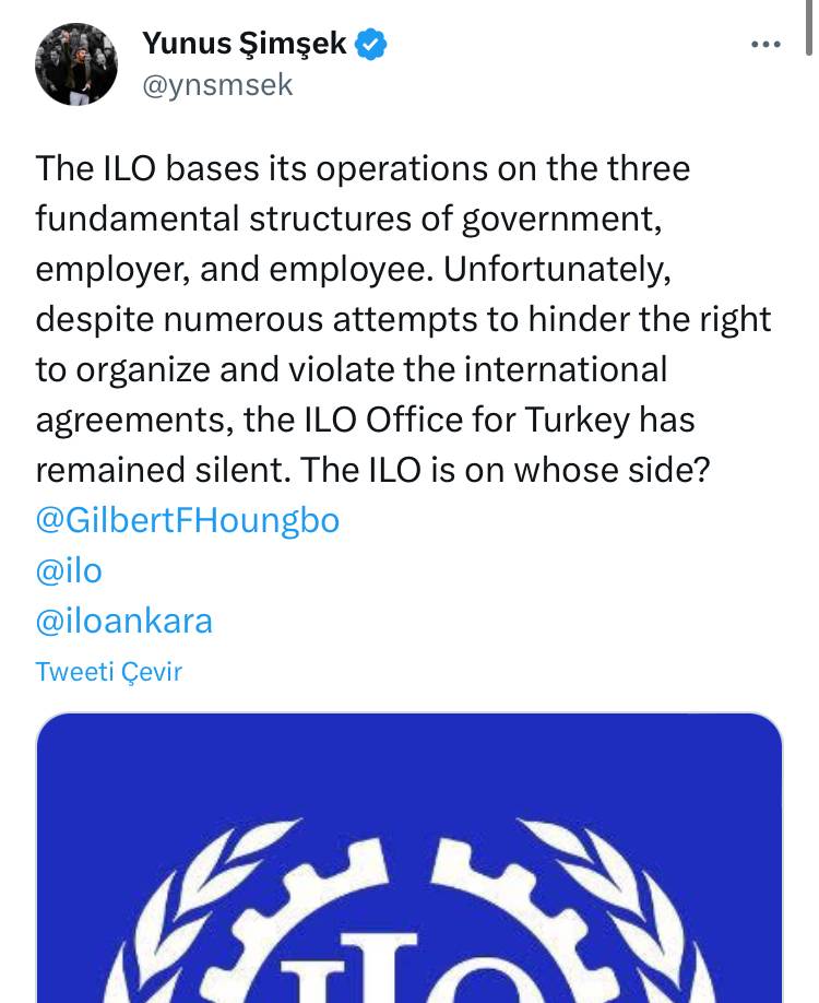 ILO'nun Pasif Tutumu Eleştiriliyor
